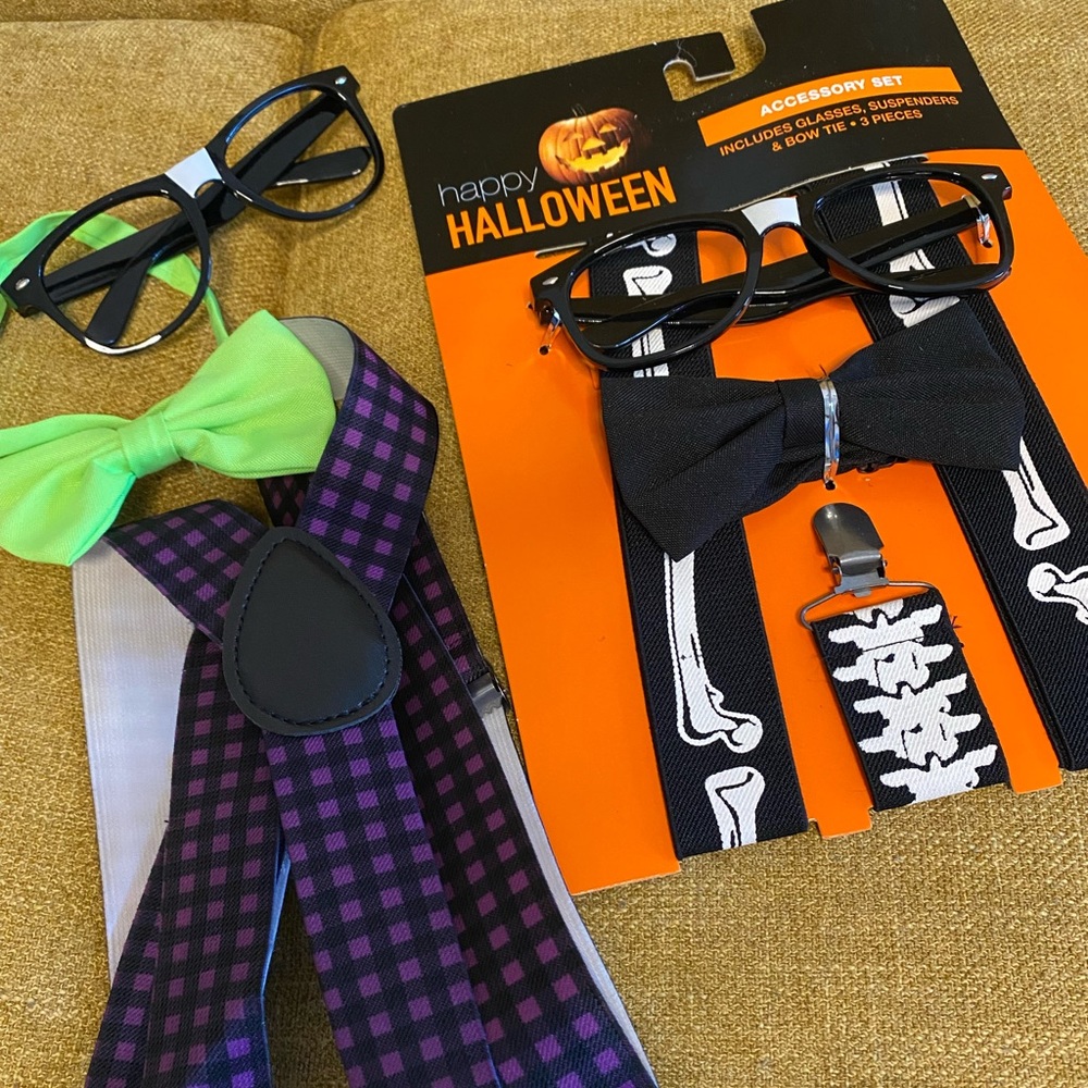 Halloween 2 nerd customs ! Accessory set ADULT SIZE NWNT
